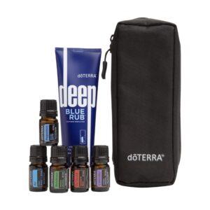 Kit de aceites esenciales para atletas