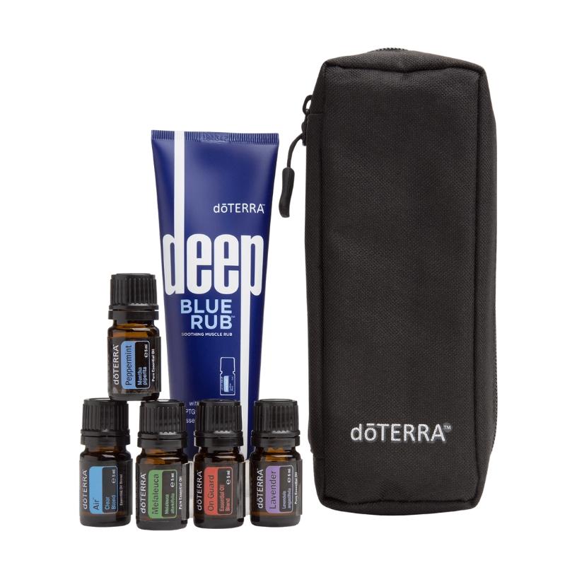 Kit de aceites esenciales para atletas