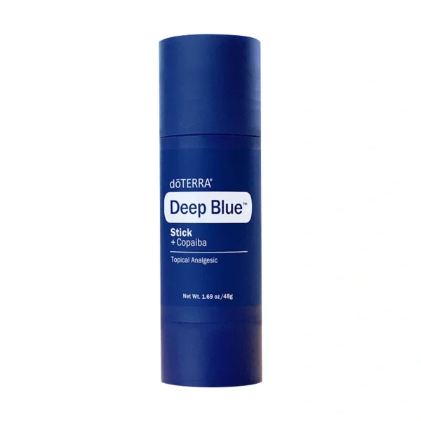 Barra analgésica Deep Blue doTERRA para aliviar dolores musculares y articulares